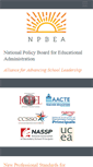 Mobile Screenshot of npbea.org